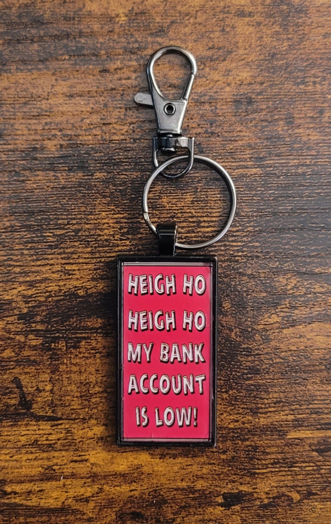 Broke but Thriving Keychain