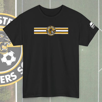 Carol Stream Panthers Soccer Club Striped Badge T-Shirt