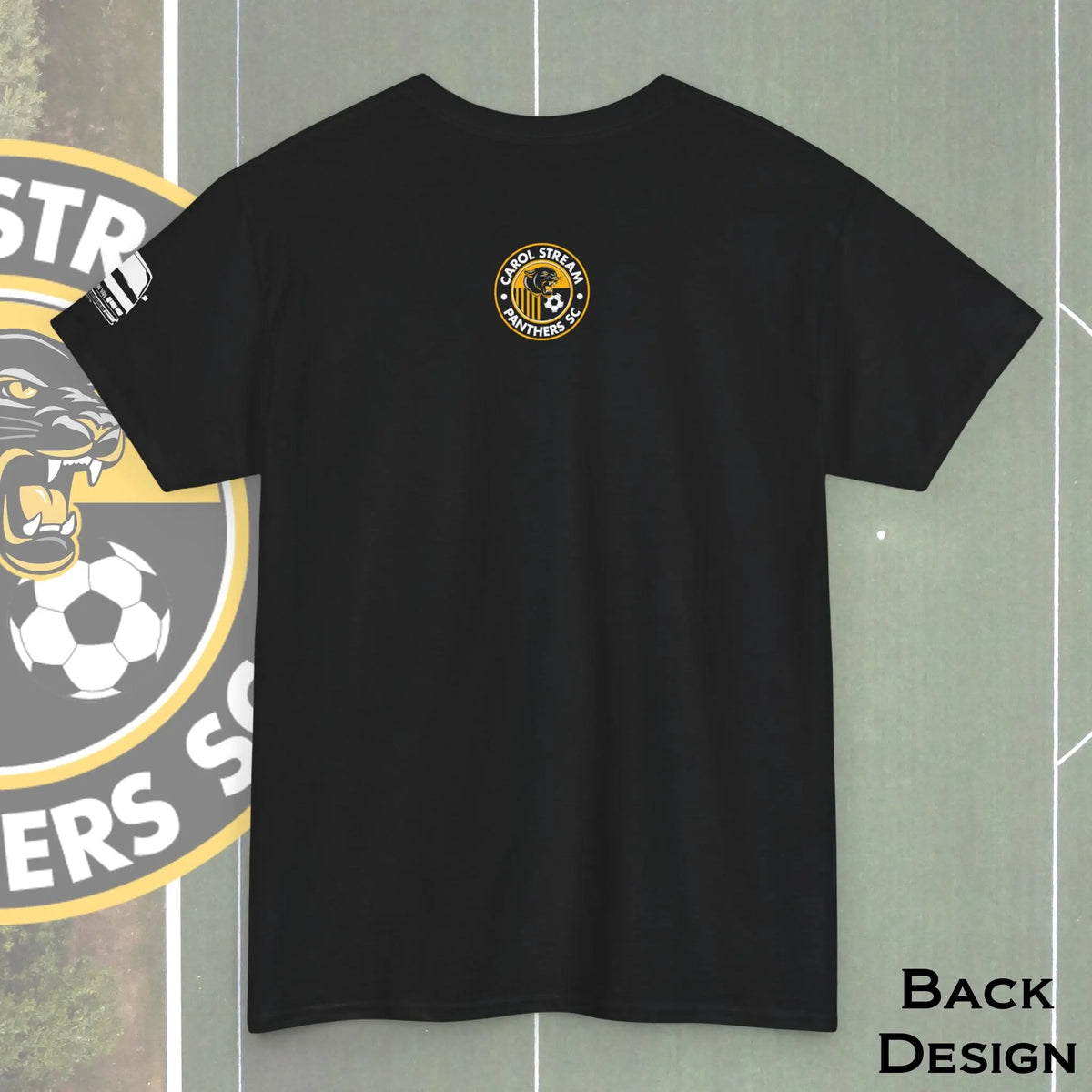 Carol Stream Panthers Soccer Club Goal! T-shirt
