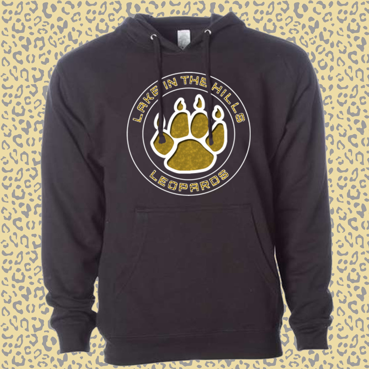 Lake in the Hills Badge Logo Hoodie