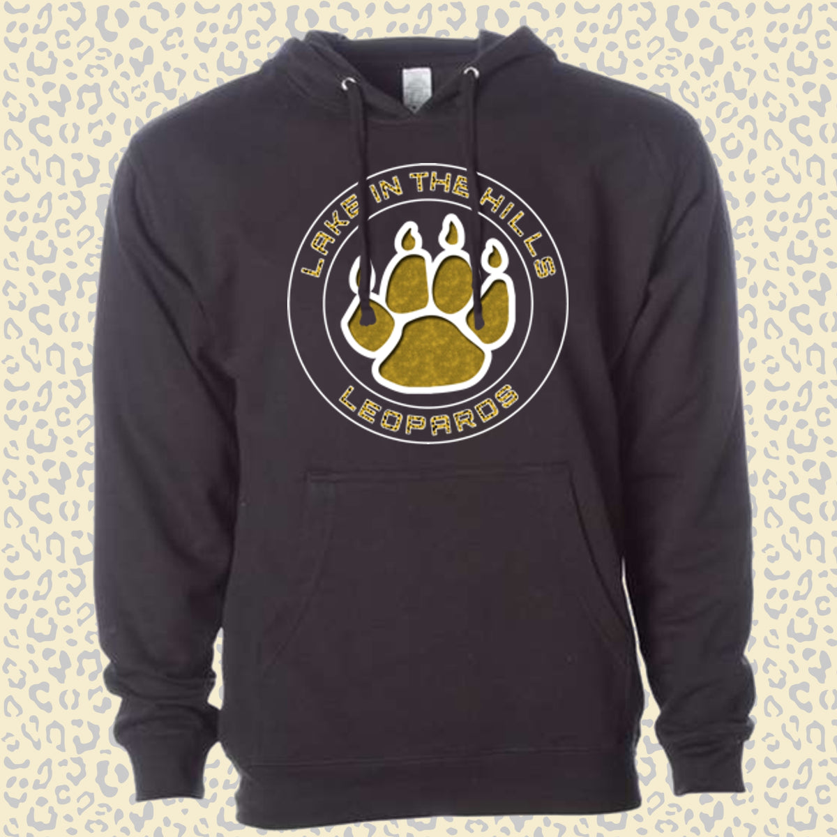Lake in the Hills Badge Logo Hoodie
