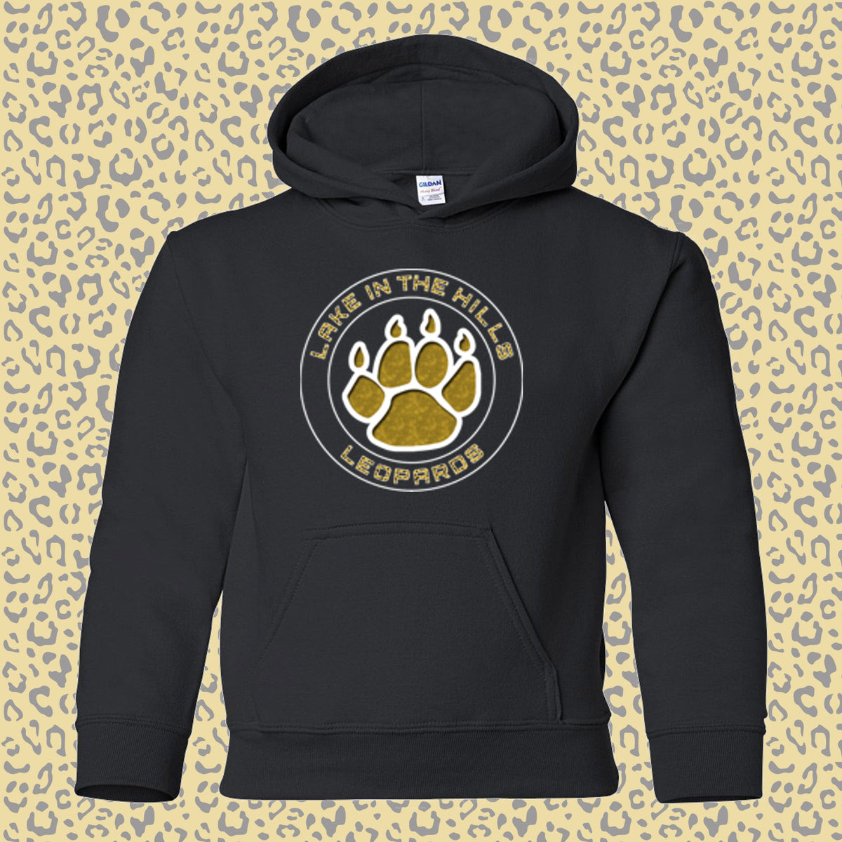 Lake in the Hills Badge Logo Hoodie
