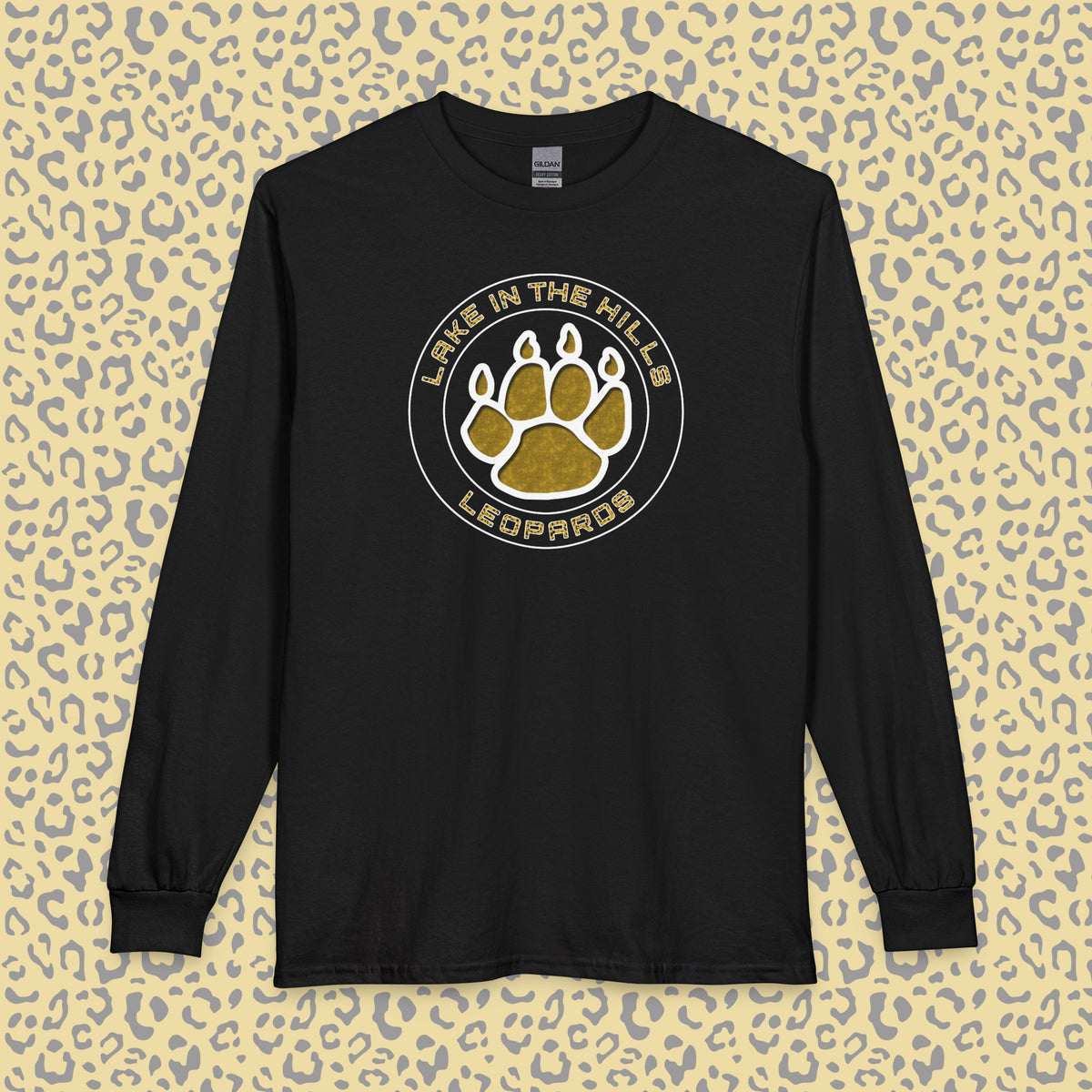 Lake in the Hills Adult Badge Logo Long Sleeve Shirt