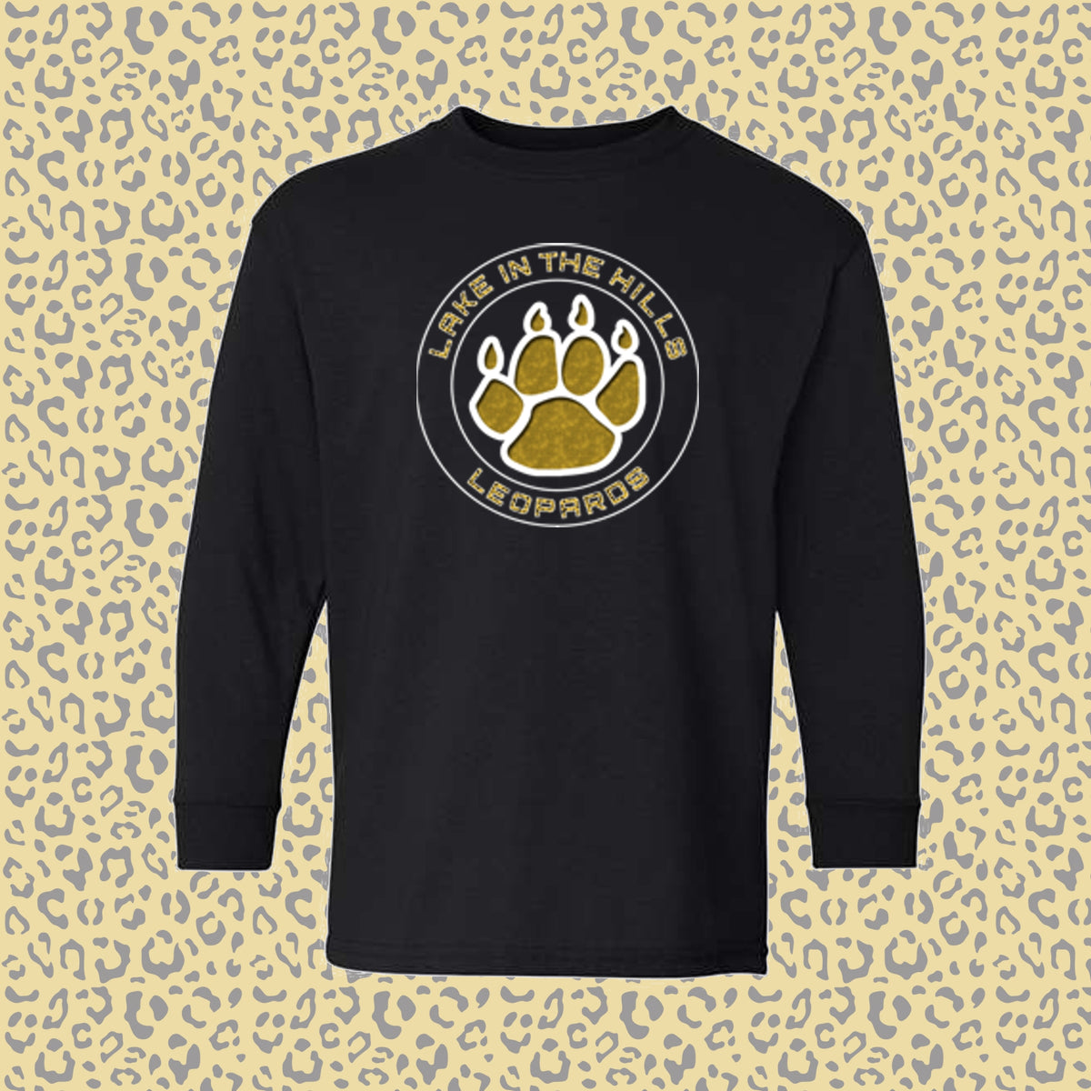 Lake in the Hills Adult Badge Logo Long Sleeve Shirt